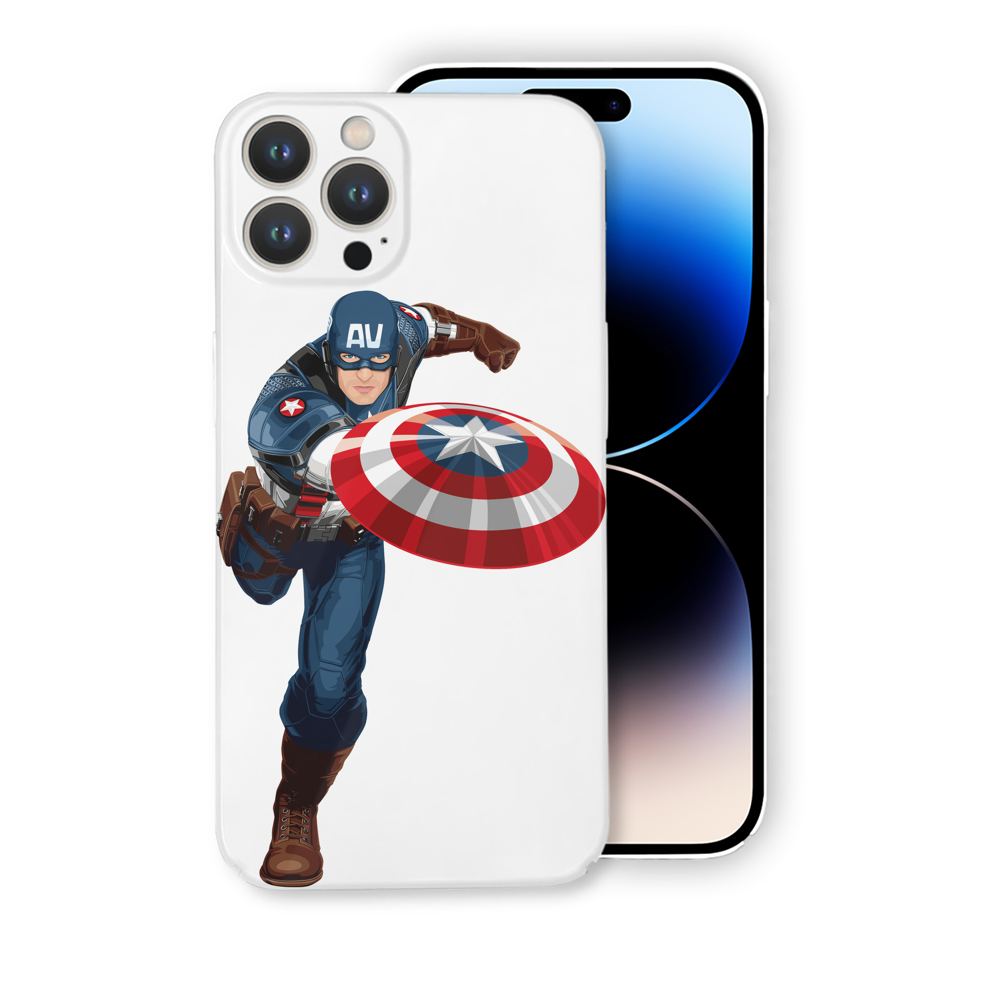 （画像用） アベンジャーズ The Avengers 【iPhone 14シリーズ対応】ハードケース